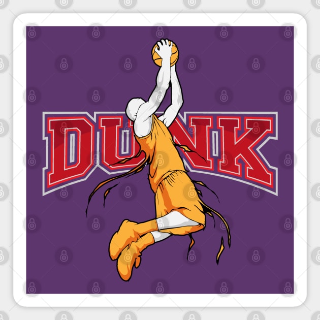 Basketball Dunk Magnet by Olievera